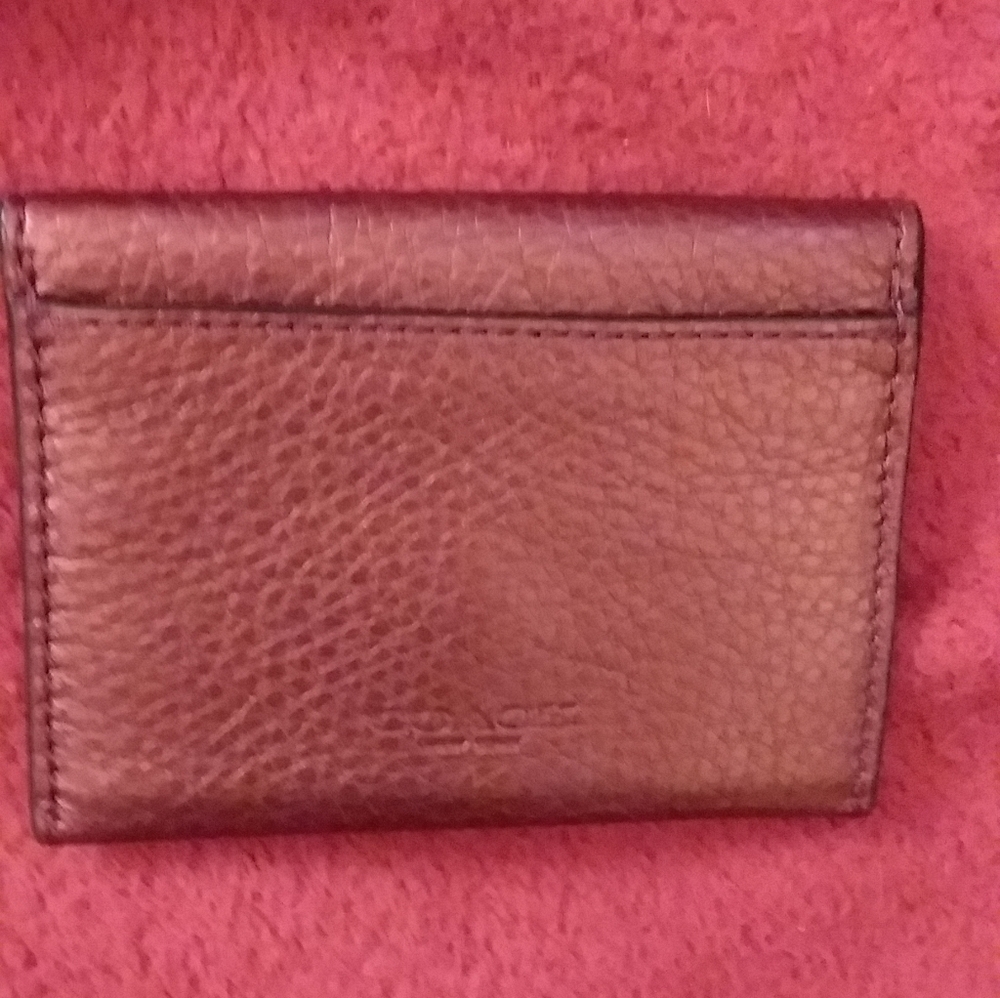 Coach snap flap cardholder - Picture 2 of 3